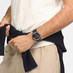 Унисекс черные часы YVB413 SWATCH - фото 4