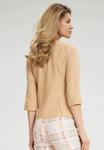 Блуза Figl Button-down blouse, Beige - фото 3