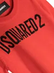 Джемпер с логотипом DSQUARED2 KIDS, красный - фото 3