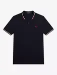 Поло Fred Perry Short Sleeve, цвет navy/white/red - фото 4