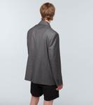 Однобортный блейзер Prada, Ardesia - фото 4