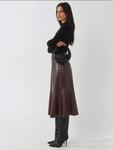 Юбка Hiccup, бургундия - фото 3