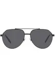 Солнцезащитные очки-пилоты Gros grain Dolce & Gabbana Eyewear, черный - фото