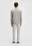 Топ BOSS Long sleeved top, Gray/Grey - фото 3