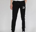 Брюки iconic t7 track pants 'black' Puma, черный - фото 4