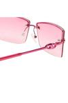 Солнцезащитные очки Alien, pink chrome & pink gradient - фото 3