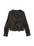Блуза VERO MODA Rikke, Black - фото