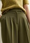 Брюки New Look PLEATED FRONT WIDE, Khaki - фото 4