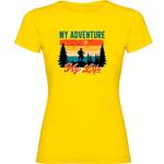 Футболка Kruskis My Adventure, желтый - фото