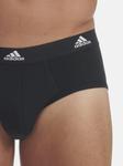 Трусы adidas BRIEF, черный - фото 4