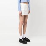 Юбка джинсовая женская белая Miu Miu - фото 4