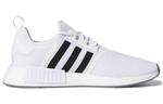 Кроссовки nmd_r1 primeblue 'white black grey' Adidas, черный - фото 2