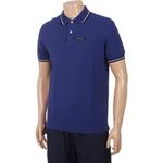 Рубашка-поло мужская Prada, синий / белый - фото 4