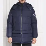 Бушлат стандартного кроя Ea7, синий - фото