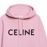 Свитшот женский Celine с капюшоном, розовый - фото 5