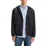 HUGO BOSS Куртка с капюшоном с нашивкой логотипа Boss, Dark Blue - фото 3