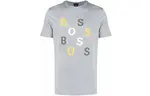 Футболка мужская серая SS22 HUGO BOSS - фото