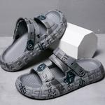 Шлепанцы унисекс Run Manner, бежевый - фото 7