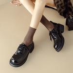 Лоферы женские Yikefei, черный - фото 9