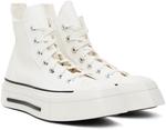 Белые кроссовки Chuck 70 De Luxe Squared Converse - фото 4