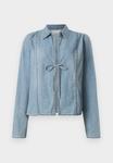 Блуза Noisy May NMMAISY SHIRT, Light Blue Denim/Light-Blue Denim - фото 5
