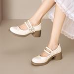 Туфли KEKAFU Mary Jane Shoes Women's, бежевый - фото 6