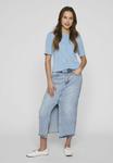 Юбка VILA MIDI, Light Blue Denim/Light-Blue Denim - фото 2