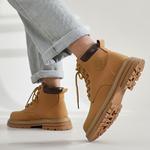 Мужские ботинки Martin желтый Weishibangwei - фото 3