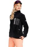 ROXY Толстовка ALABAMA на молнии, черная, женская - фото 4