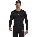 Компрессионный длинный рукав Adidas, черный - фото 3