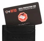 Кошелек bugatti "SECURE SLIM", натуральная кожа, черный - фото 9