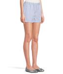 Шорты Madewell Boxer Pull-On - Blue Mixed Stripe, Light Blue/White Stripe - фото 2