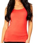 Майка кораллового цвета french kyss - фото