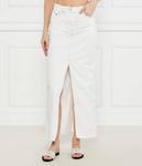 Юбка джинсовая Клэр Tommy Jeans, белый - фото