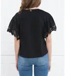 Футболка Regular fit Twin-Set, черный - фото 4