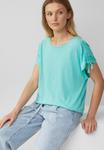 Футболка s.Oliver Basic T-shirt, Helles Türkis/Turquoise - фото 5