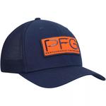 Мужская шляпа Columbia Navy Auburn Tigers PFG Hooks Flex Hat - фото 3