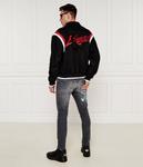 Куртка мужская Hugo Беннет шерстяная с принтом на спине, черный - фото 2