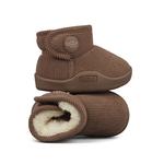 Детские зимние ботинки для детей WENPU, черный - фото 3