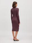 Миди платье EDITED Hada, Burgundy - фото 5