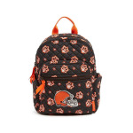 Маленький рюкзак Cleveland Browns для мужчин и женщин Vera Bradley, черный - фото