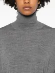 Джемпер Turtleneck wool sneakers Erika Cavallini, серый - фото 5