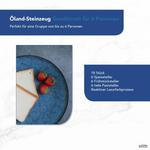 Набор столовых приборов Luzzo Oland - 18 teilig, синий - фото 3