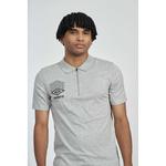 Поло Umbro Terrace, серый - фото 4