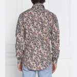 Рубашка узкого кроя Rivara Van Laack, мультиколор - фото 3