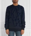 Толстовка regular fit Armani Exchange, темно-синий - фото