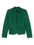 Однобортный блейзер Marccain, зеленый - фото