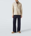 Лоферы из замши Echappée Berluti, Dark Beige - фото 2