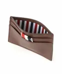 Держатель одной карты Thom Browne, цвет Dark Brown - фото 5
