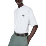 Футболка с логотипом Acne Studios, белый - фото 6